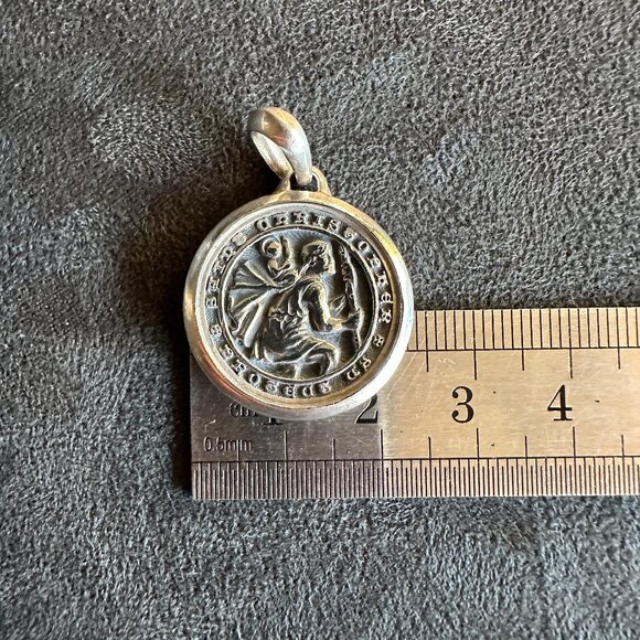 David Yurman St. Christopher Pendant in Sterling Silver - Picture 11 of 11
